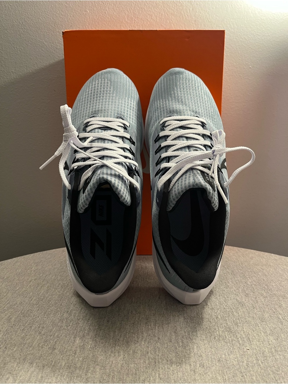 Nike Air Zoom Pegasus 39 Ashen Slate Black Running Men's Shoe Size 12 DH4071-401 - Picture 8 of 11